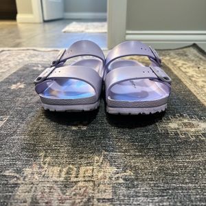 Lilac Rubber Birkenstocks